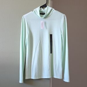 Banana Republic Light Green Long Sleeve Top